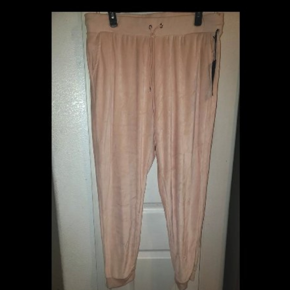 nwt BEBE brand lightweight terry sweat joggers